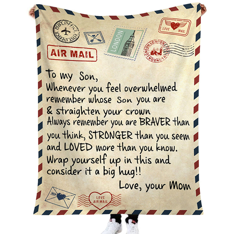 BowLift | Printed Flannel Wrap Blanket