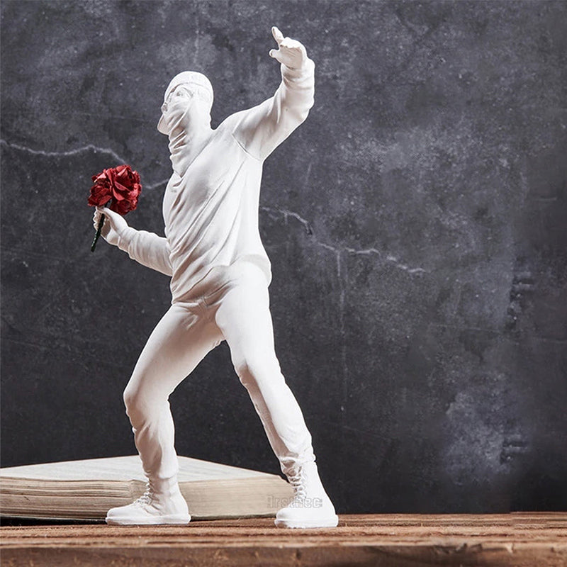 BowLift | Banksy Flower Rioter Ornament