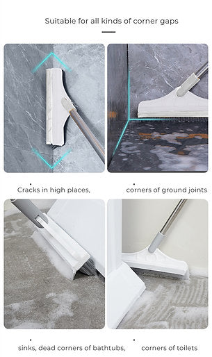 BowLift | 2 in 1 Cleaning Brush with Wiper