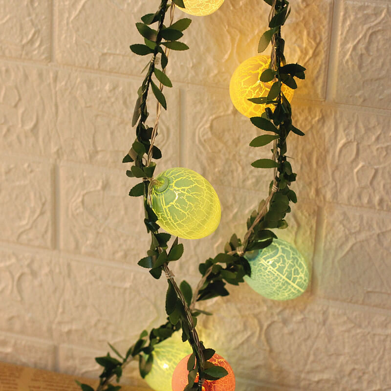 BowLift | Easter Cracked Egg Rattan  String LED Decorative String Lights