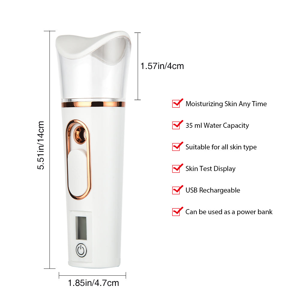 BowLift | Facial Steamer | Portable Hydrating Mist Device for Skincare