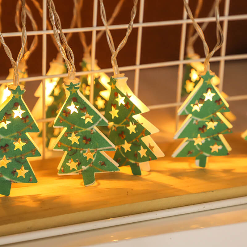 BowLift | Christmas Decorative String Light Painted Bells Elk Battery Box LED Light String Light