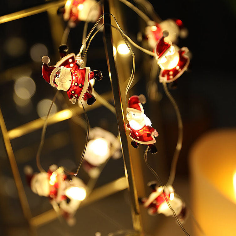 BowLift | Christmas Elk Snowman Decoration LED Copper Wire String Lights