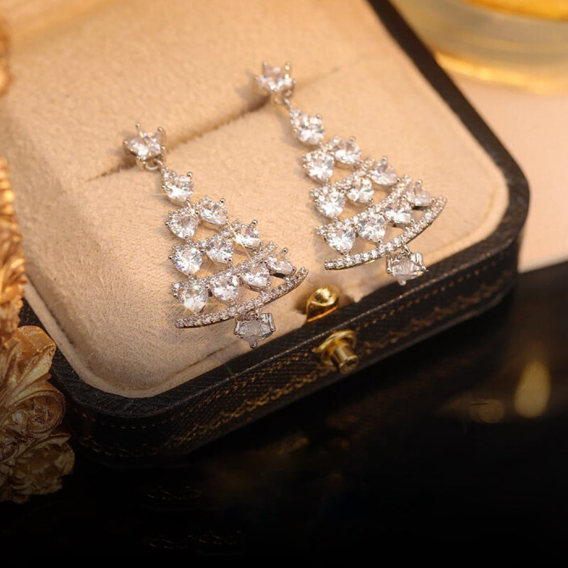 BowLift | Christmas Tree Stud Earrings