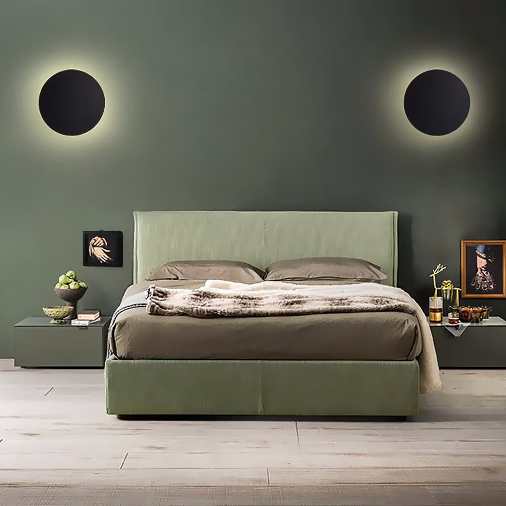 BowLift | GlowOrb Minimalistic Round LED Wall Light | Color Variety | Dimmable Light