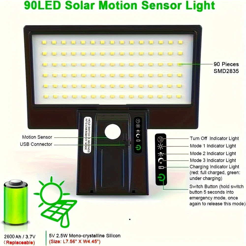 BowLift | SmartSolar - Solar LED Outdoor lamp Spotlight Motion sensor - a lifetime of free light