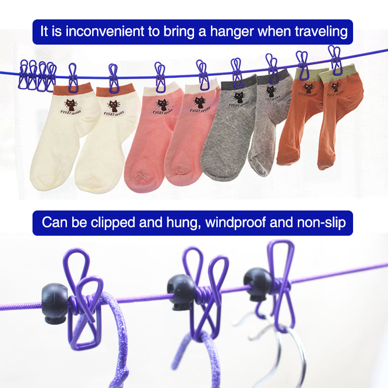 BowLift | Portable elastic travel dress rack