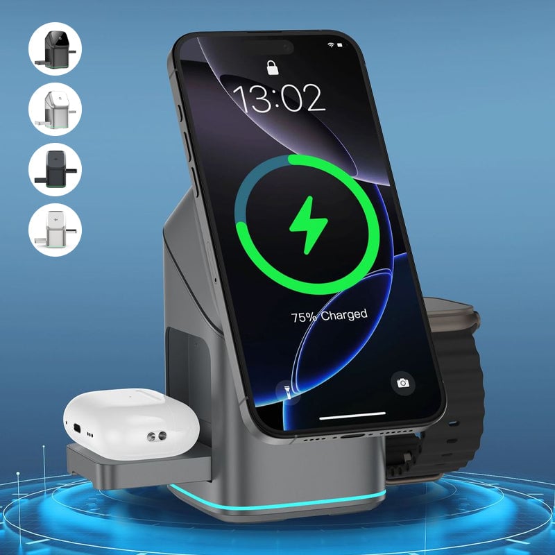BowLift | 3-in-1 Wireless Fast Charging Charger