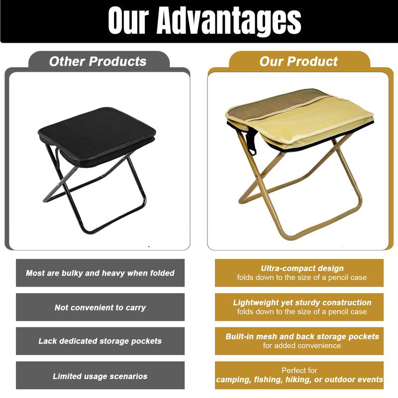 BowLift | Foldable Backpack Stool