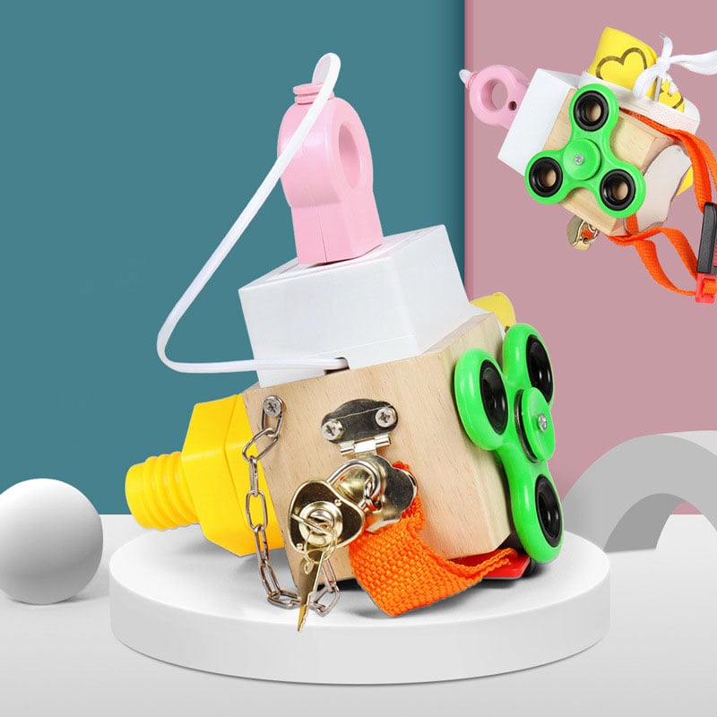 BowLift | Kids Sensory Busy Board Travel Toy