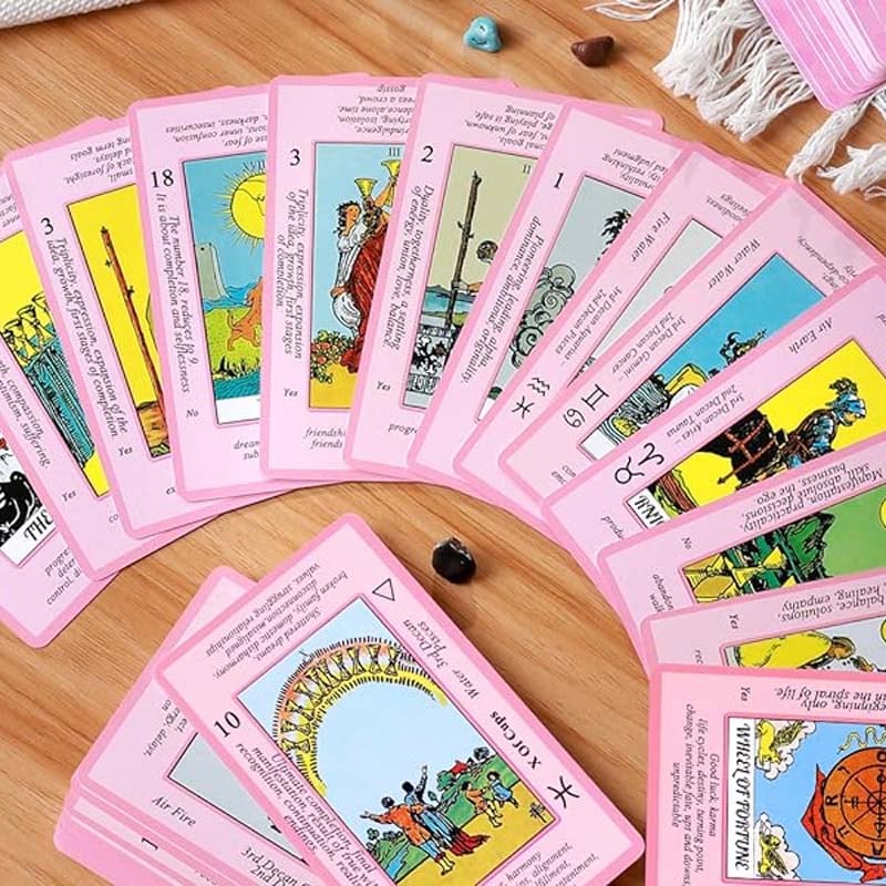 BowLift | Pink Tarot Card Deck Set
