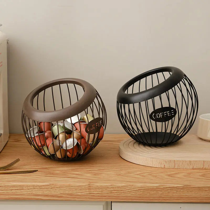 BowLift | Elegant Metal Snack Storage Basket