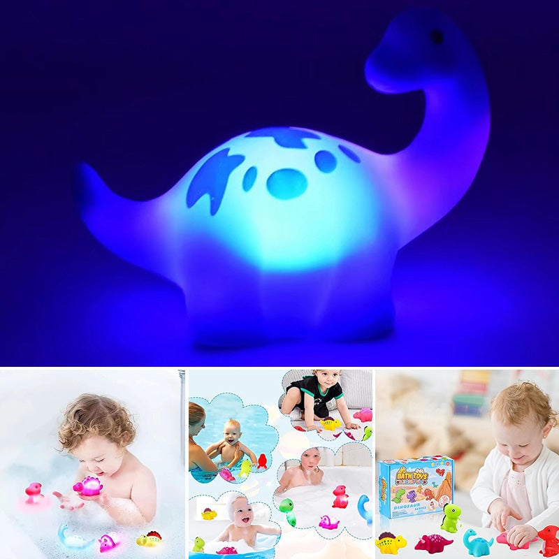 BowLift | Glowing Dinosaur Shaped Bath Toy