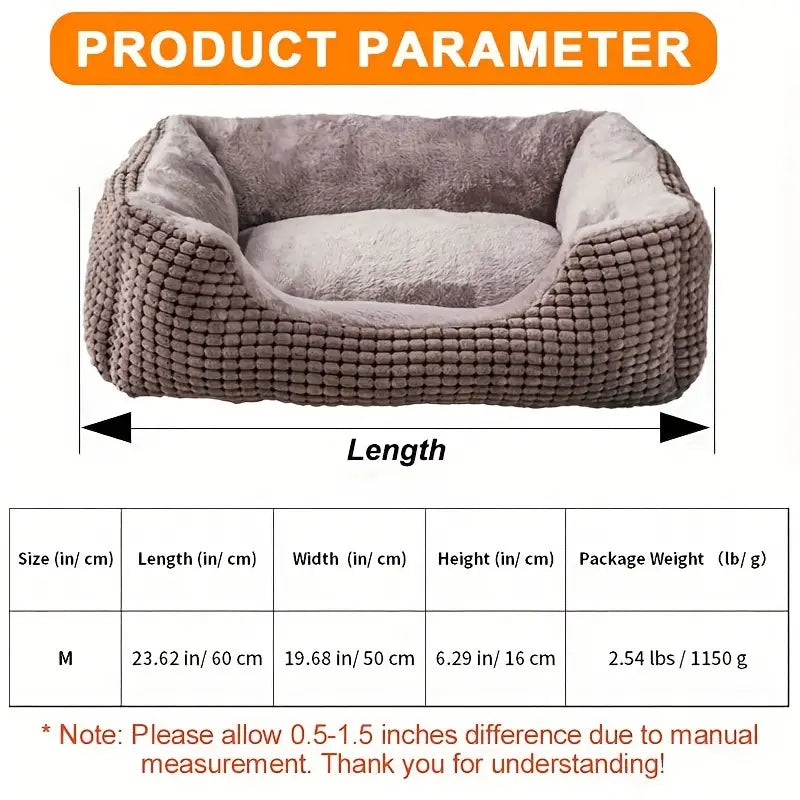 SnuggleRest • Comfortable & Durable Dog Sofa Bed