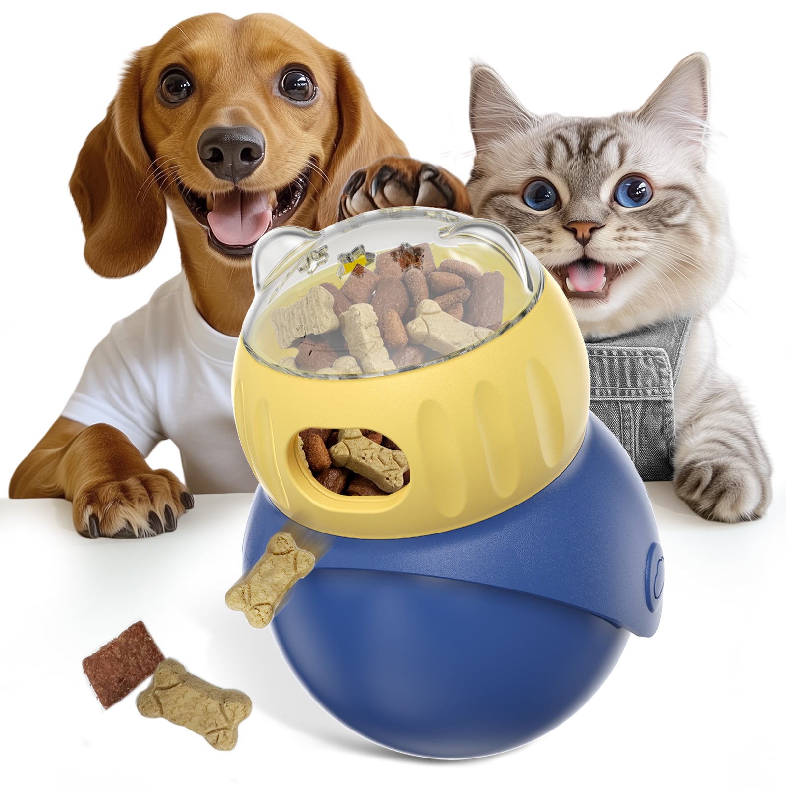 Owl Food Puzzle Toy – Interactive Slow Feeder for Dogs & Cats