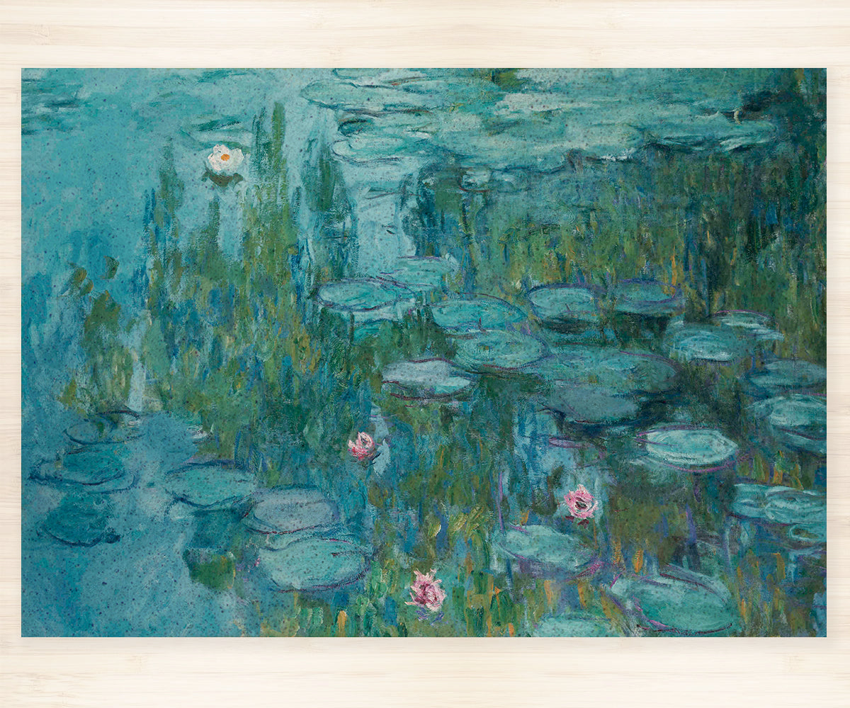 BowLift | Monet Water Lily PVC Entrance Mat