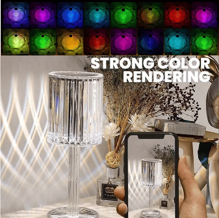 BowLift | Touch Control Gatsby Crystal Lamp