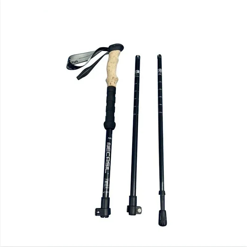BowLift | Collapsible Folding Nordic Walking Tracking Poles Top Rated for Hiking Sticks