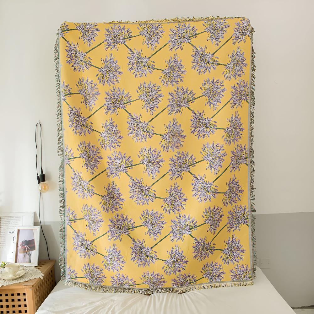 BowLift | Agapanthus Tassel Blanket