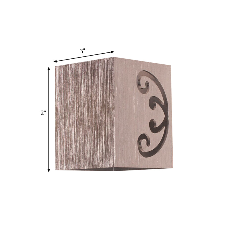 BowLift | Modernist LED Wall Lamp Chrome Hollow Butterfly Wall Lamp with Aluminium Shade, Red/Blue/Purple Light