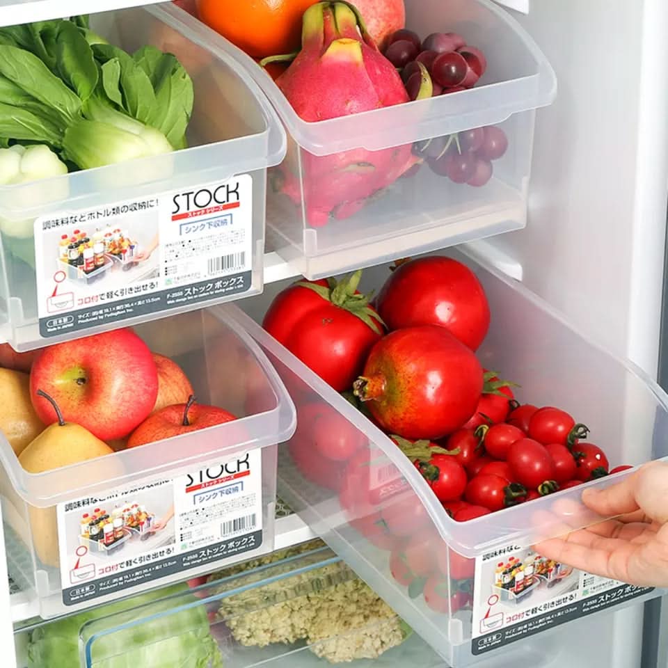BowLift | ClearStack Stackable Refrigerator Storage Bins