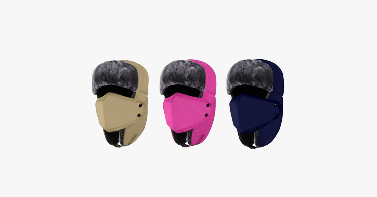 BowLift | Unisex Cold Weather Full Face Winter Trooper Hat