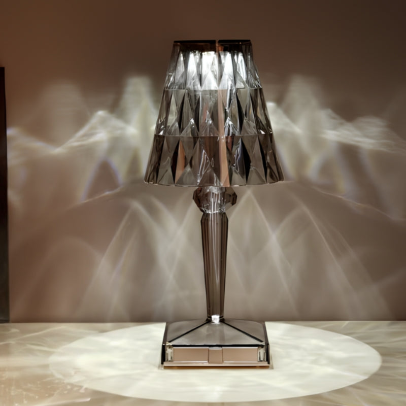 BowLift | Crystal Table Lamp with Touch Control - LumeCrystal