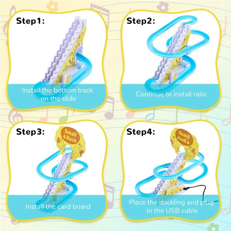 BowLift | Electric Duck Slide with Lights and Music