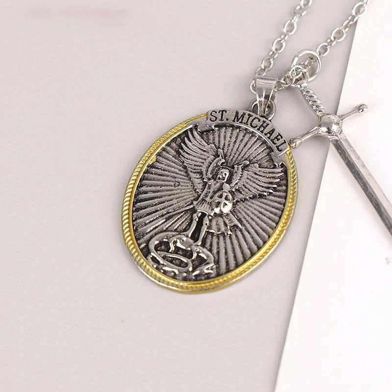 BowLift | Guardian Angel Michael Pendant