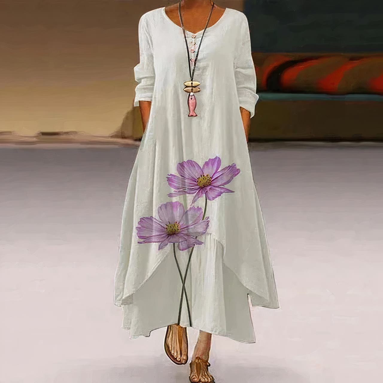 BowLift | Elegant cotton dress