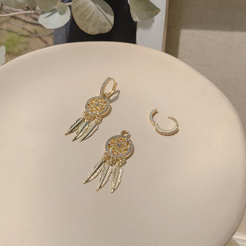 BowLift | Dreamcatcher Crystal Charm Earrings