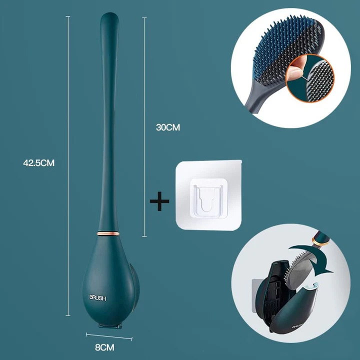 BowLift | Flexible silicone toilet brush