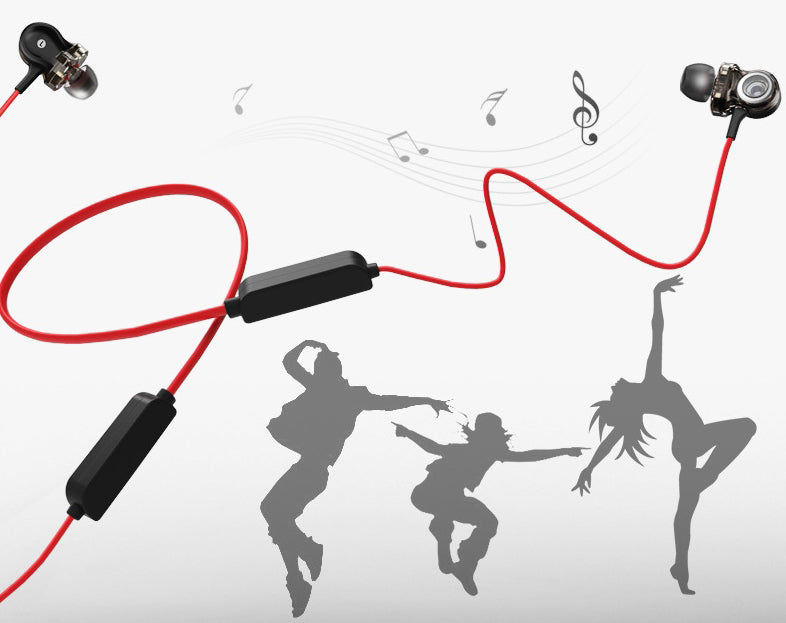 BowLift | HiFi Bluetooth In-ear Sports Earphone, With Six Units & Three Coils