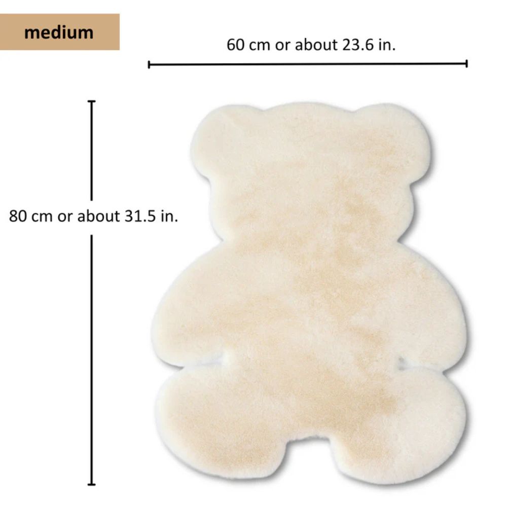 BowLift | Fluffy Charm Teddy Bear Rug