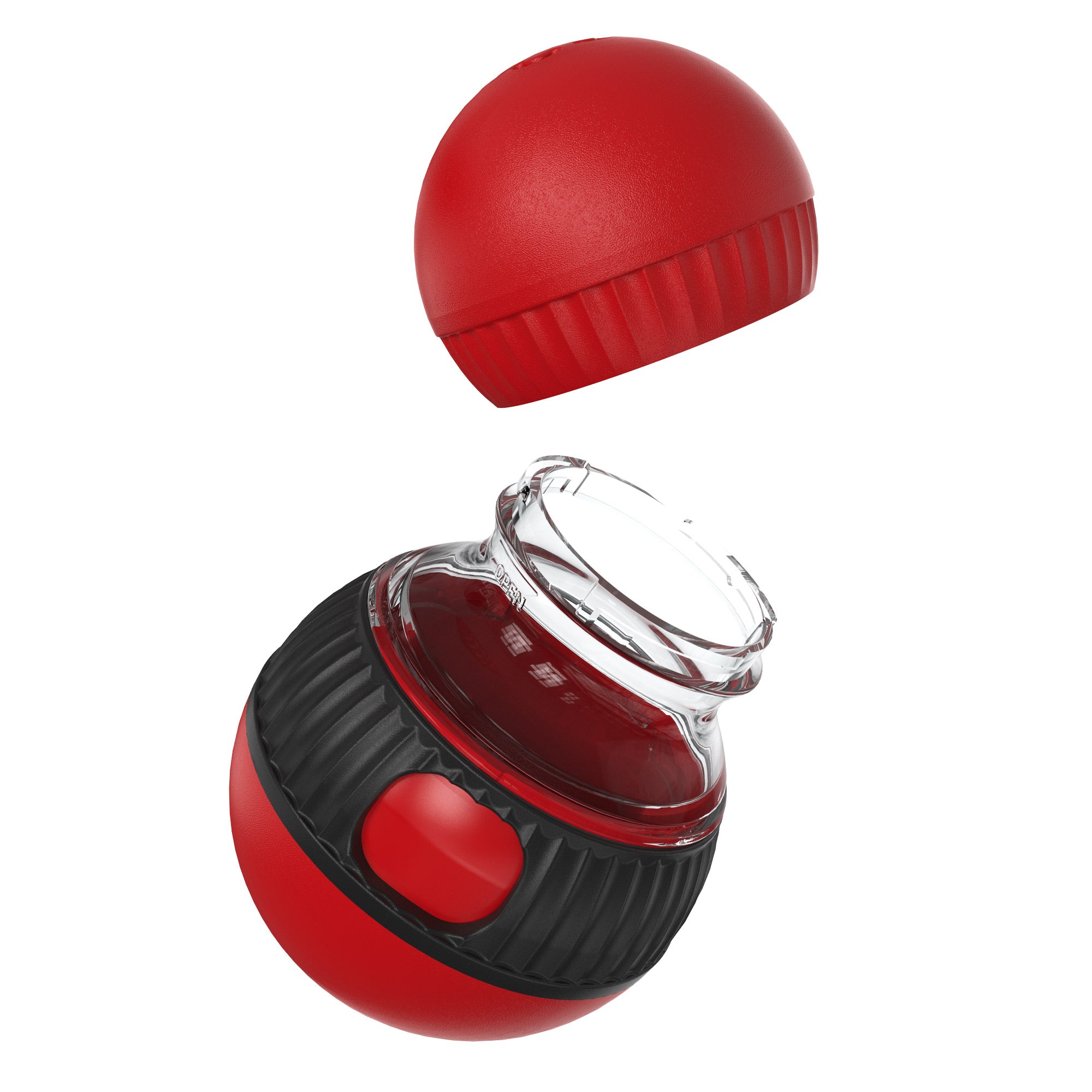 Rotating Feeder Ball – Food-Dispensing Play Toy for Cats