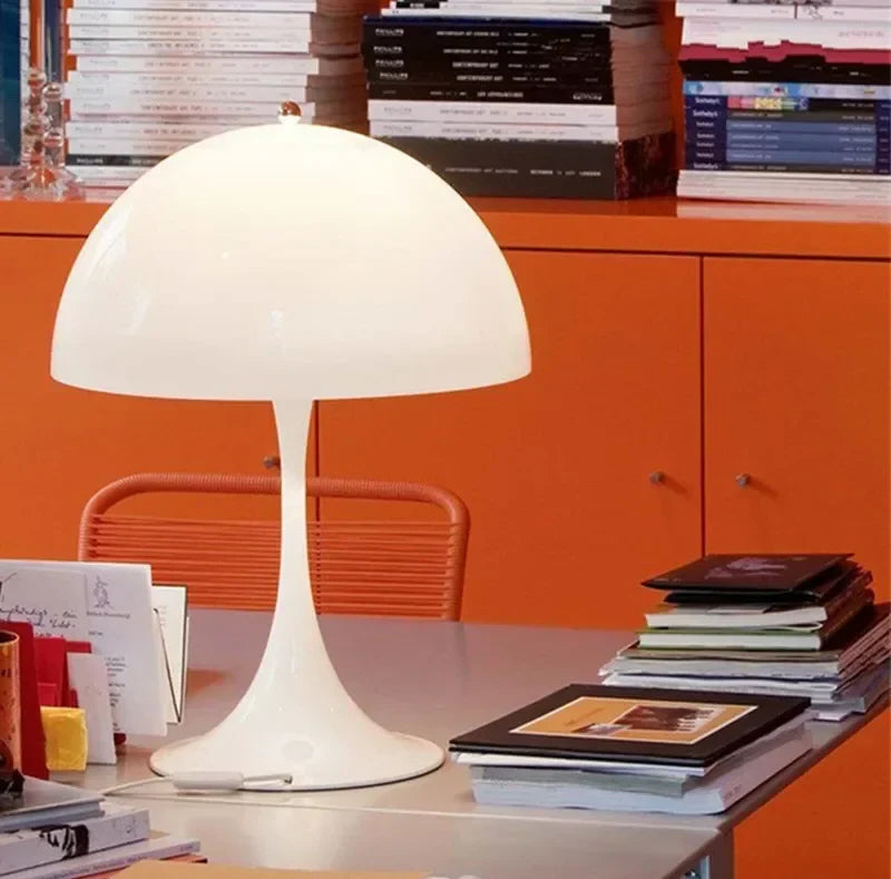BowLift | Retro Danish Table Lamp/ Floor Lamp - Iconic Mushroom Design for Modern Spaces