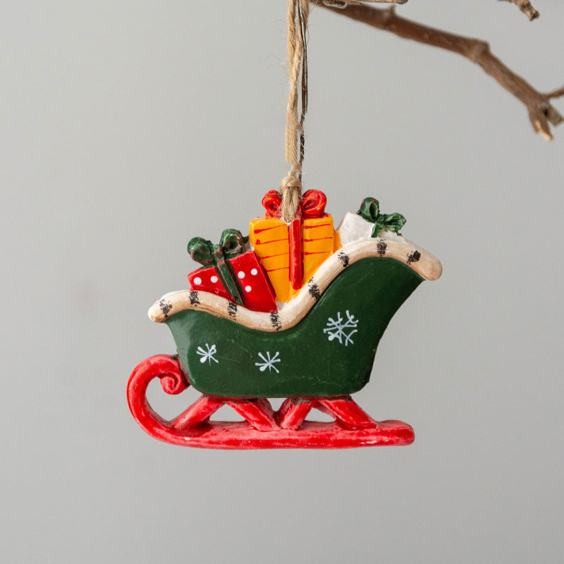 BowLift | Christmas Tree Hanging Resin Ornament Pendant