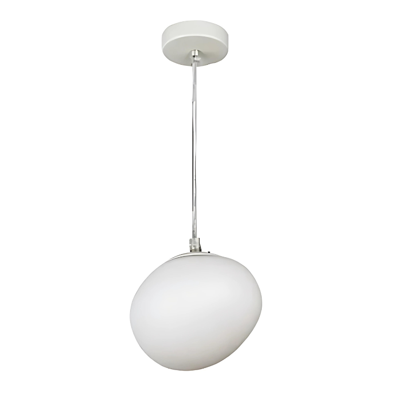 BowLift | Elegant Glass Pebble Pendant Light