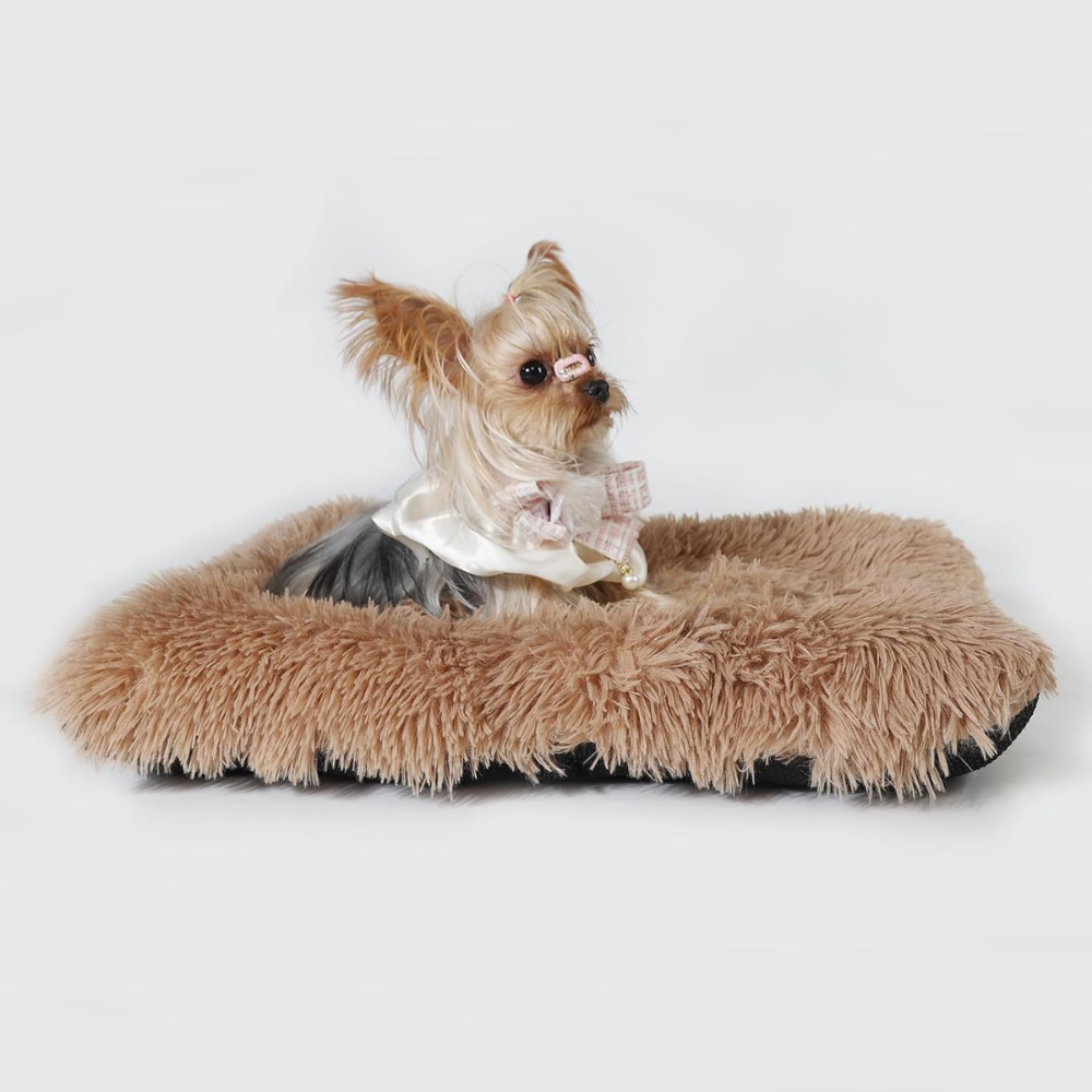 FluffRest • Plush Dog Bed