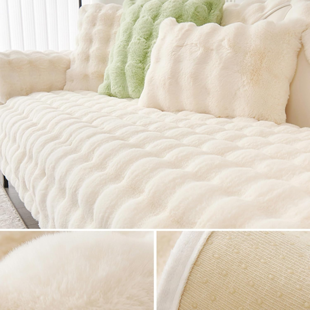 FurGuard • Thick Plush Dog Sofa Cover