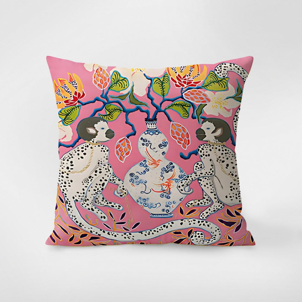 BowLift | Zebra Tapestry Tassel Cushion Cover