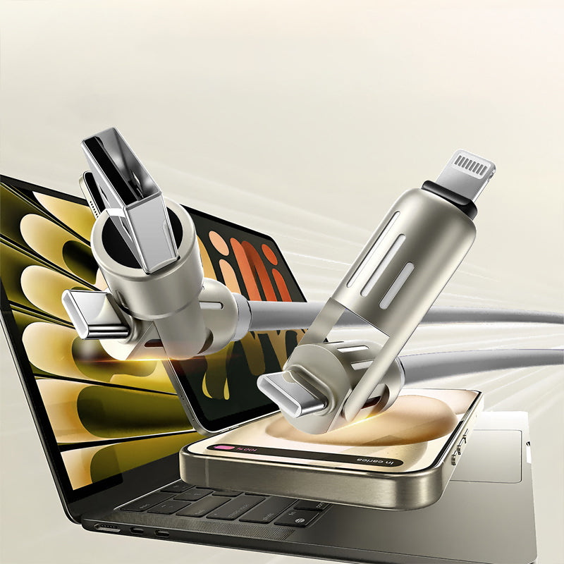 BowLift | 240W 4-in-1 USB C Cable