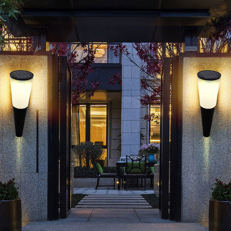 BowLift | Truro Solar Wall Light Anthracite - Energy-Efficient Solar Outdoor Wall Illumination