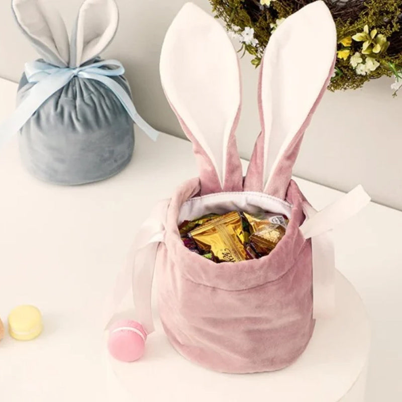 BowLift | Easter Bunny Velvet Basket