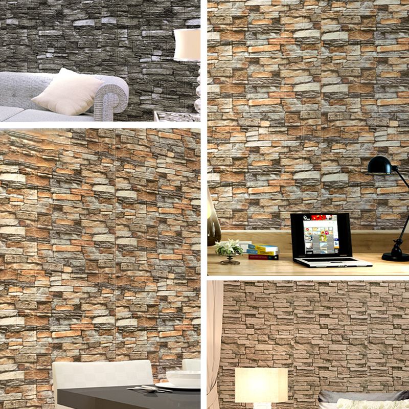 BowLift | Industrial Wall Panel 3D Brick Bathroom Living Room Wall Panels Set of 10