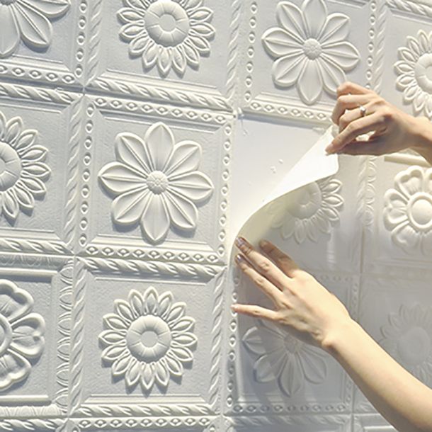 BowLift | Industrial 3D-Print Wall Shelf Bathroom Living Room Wall Panels Set of 10