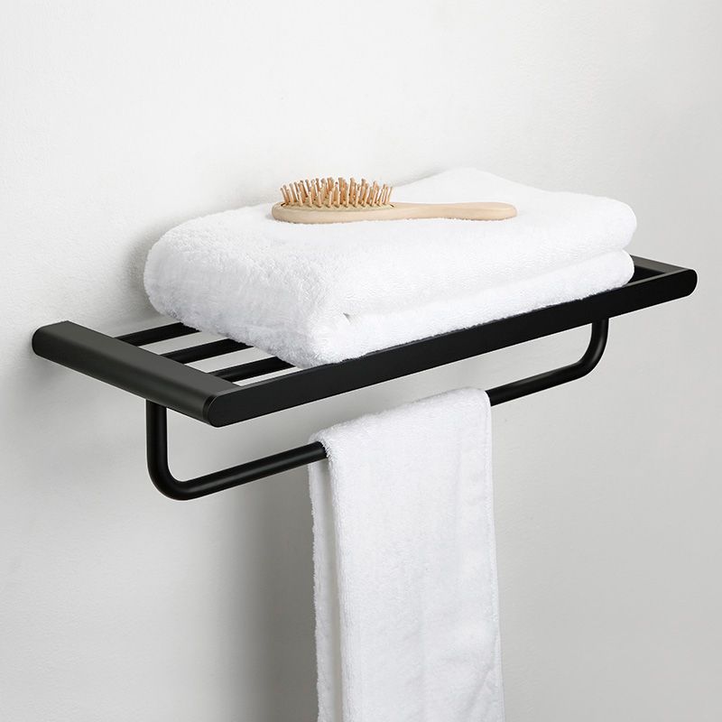 BowLift | Contemporary bathroom accessory single item or in set made of black metal