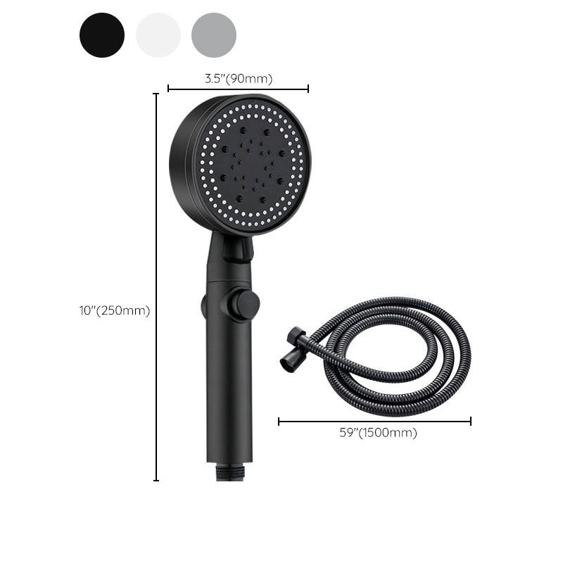 BowLift | Contemporary Showerhead Combination Handheld Shower Plastic Wall Mount Round Showerhead