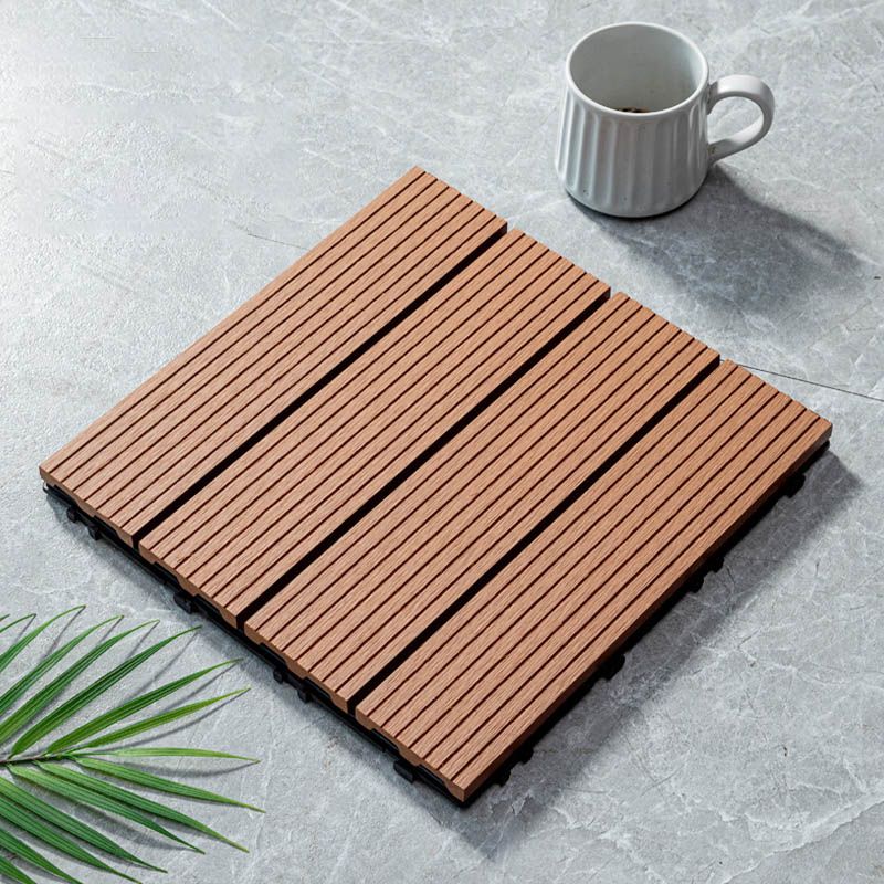BowLift | Classic wooden tiles for garden patio flooring to lay