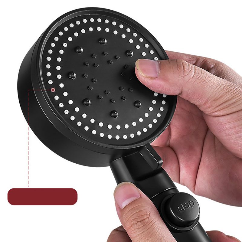 BowLift | 5 setting patterns shower head plastic round handheld shower head